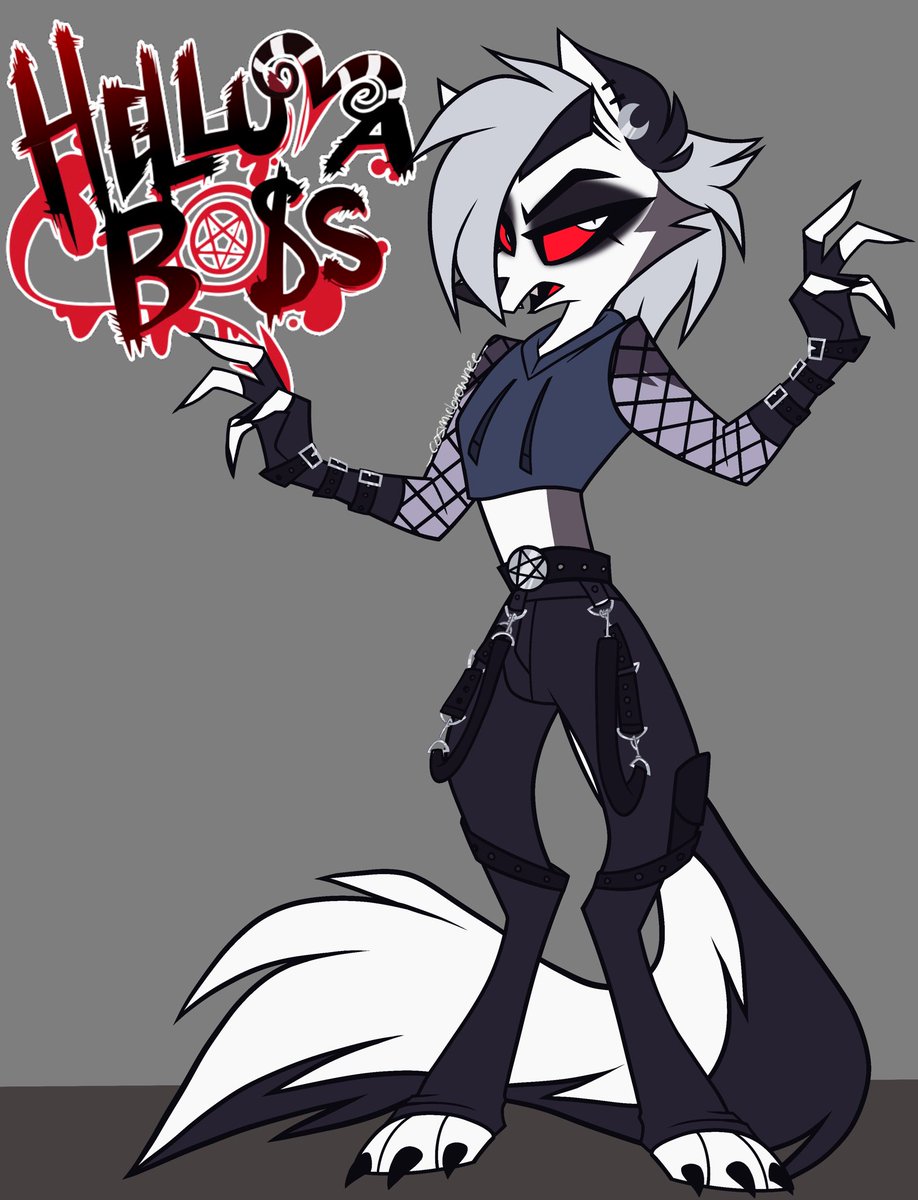 Genderbent Loona (Lune) I think he's my favorite design out of all