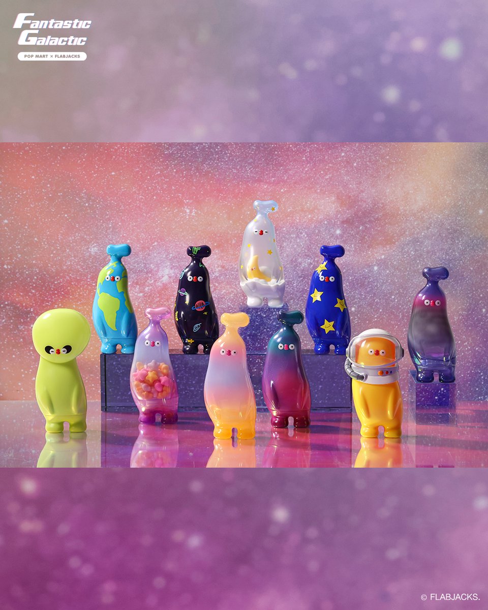 🆕🍌🆕FLABJACKS Banana Boo Fantastic Galactic シリーズ🆕🌏🆕 未知