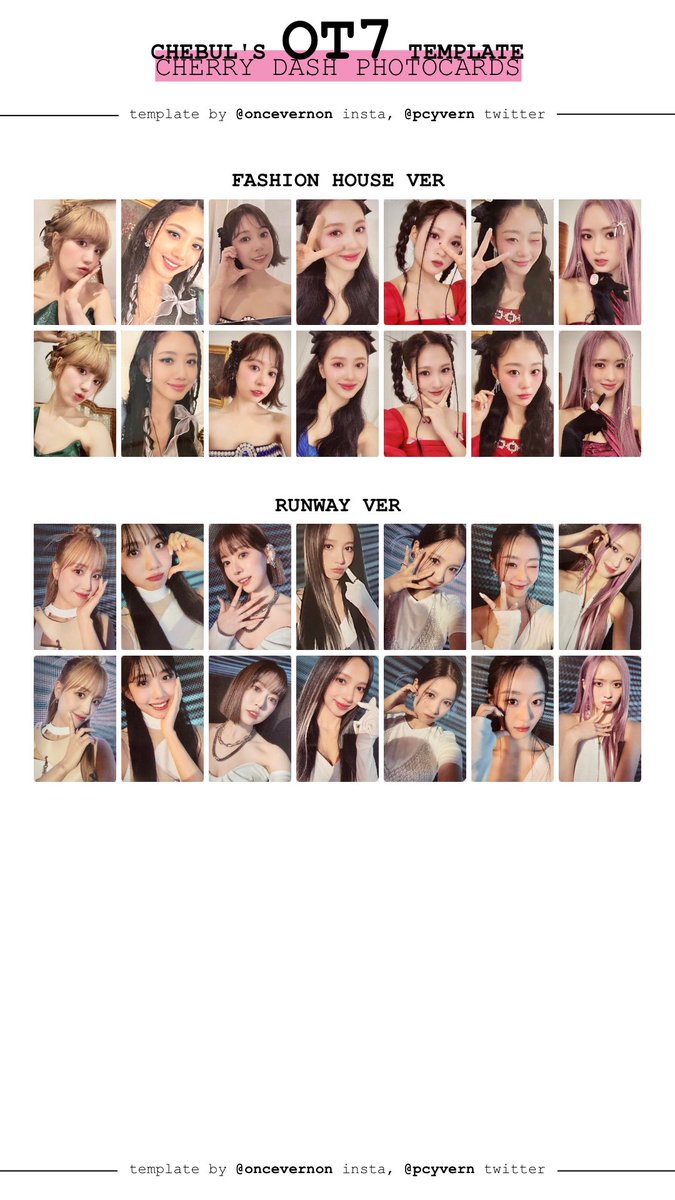 completed the cherry bullet cherry dash album inclusions and