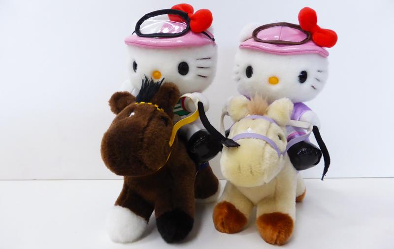 初代】お馬deキティ ハローキティ 競馬 JRA 大阪 阪神 初代】お馬de