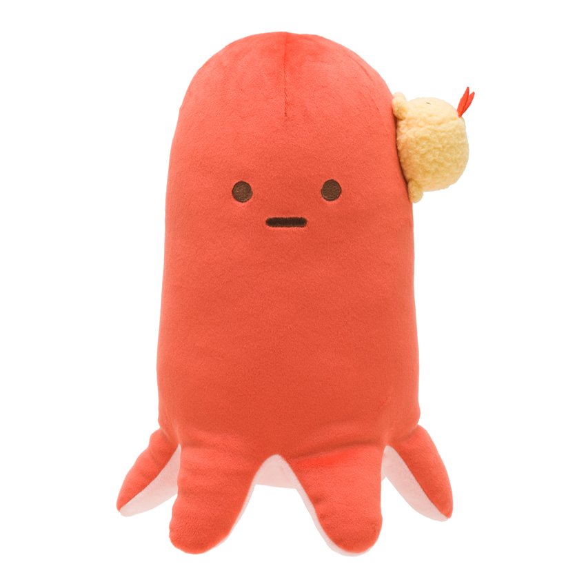 ロフト限定すみっコぐらし「たこウィンナー」のぬいぐるみ（M）が2月22