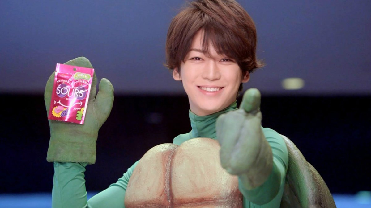 サワーズCMの亀梨くんが着ぐるみきているバージョンで一番好きなのは