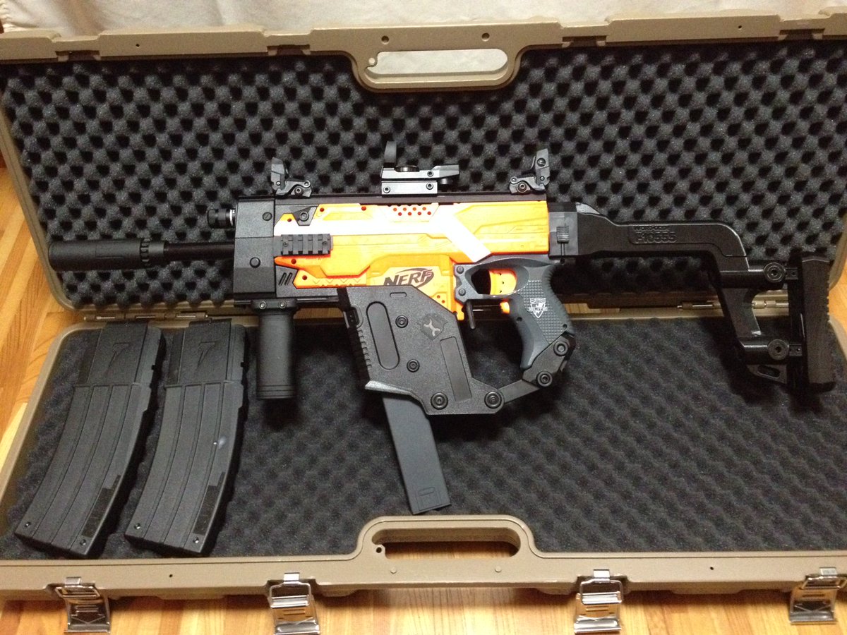 で、Workerのクリスベクターキット装着してはい完了。仕上がりはこんな