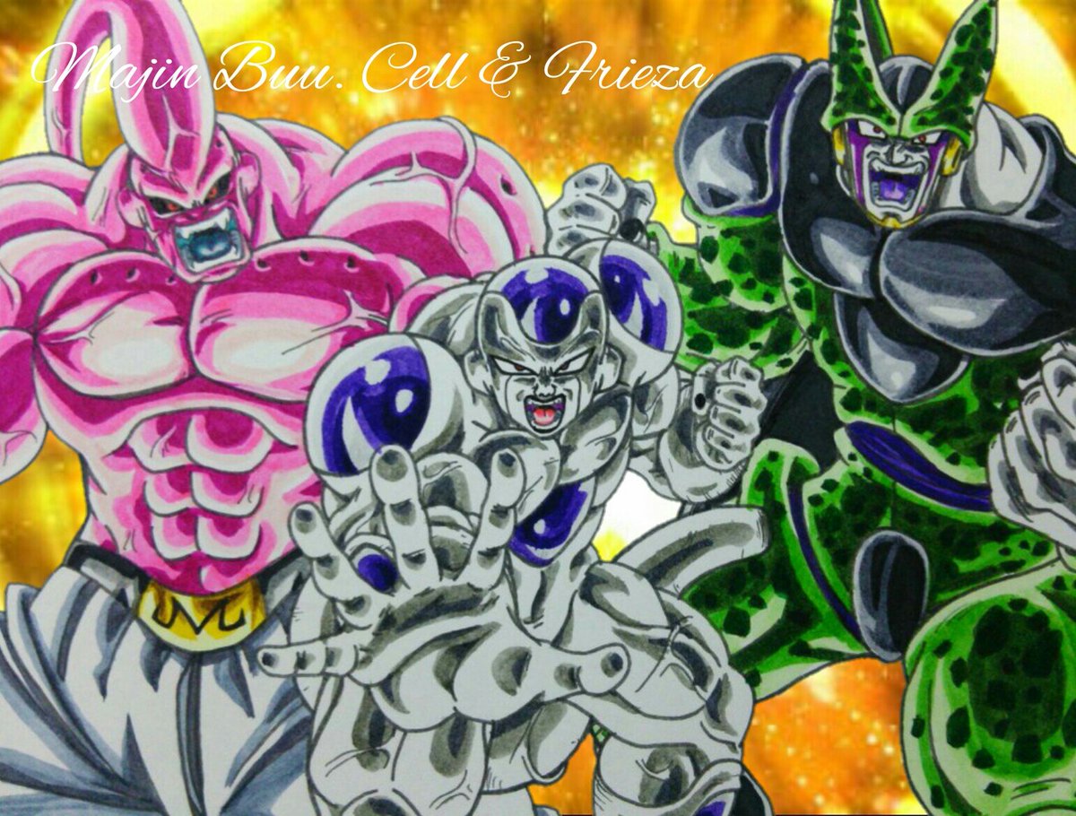 SDBHクライマックスチェンジ3枚セット (フリーザ,セル,魔人ブウ