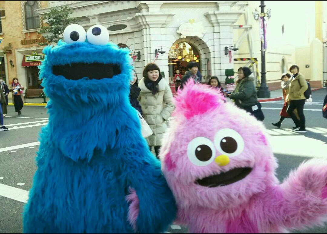 本日（1/16）USJ（ユニバーサルスタジオジャパン）のモッピーハウス