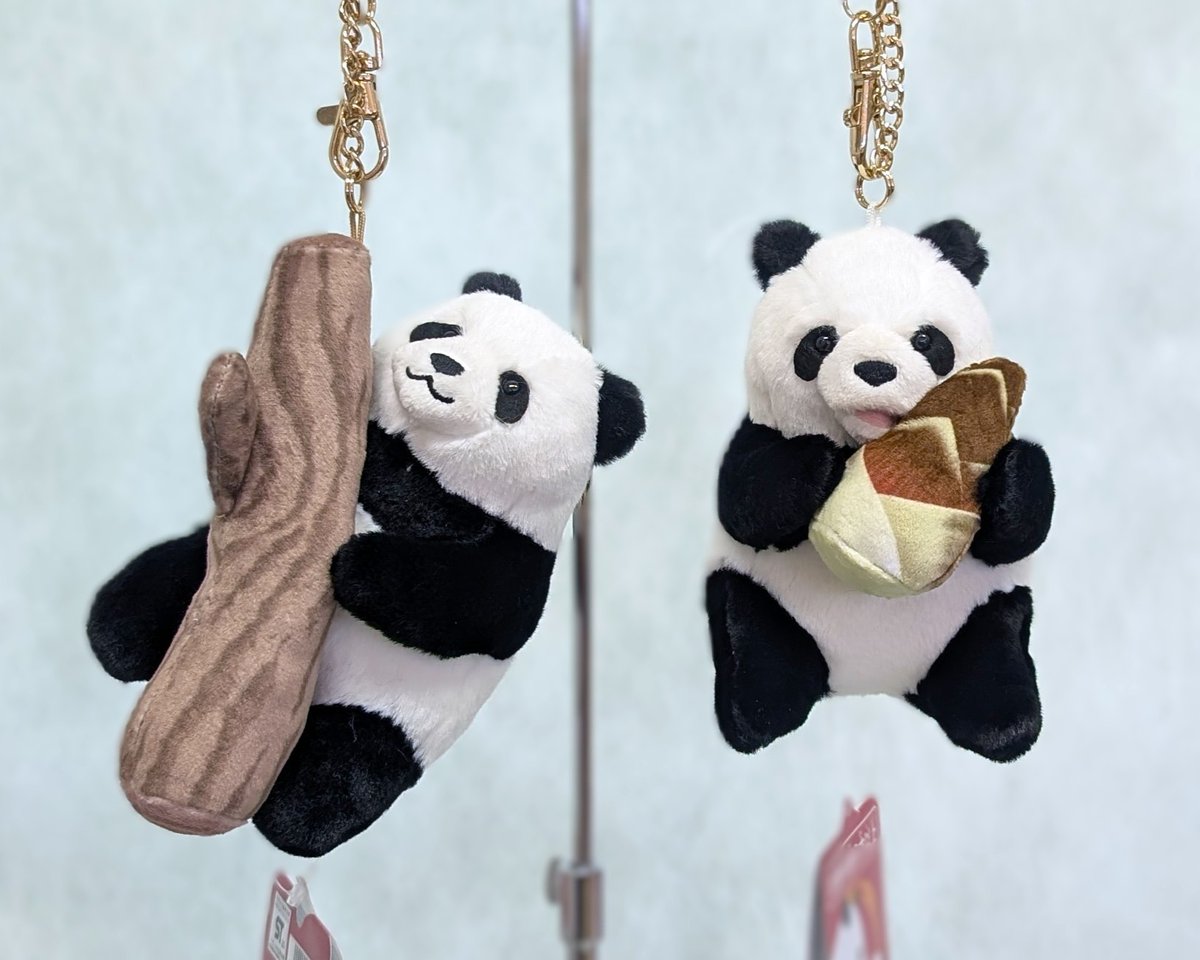 園内ギフトショップより】 ＼✨🐼好評発売中🐼✨／ 「マスコット