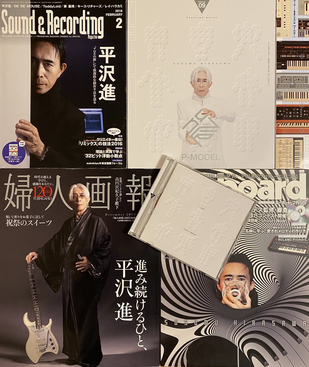 大好きな平沢進さんの核P-MODEL 4thアルバム 「unZIP」。10月後半に