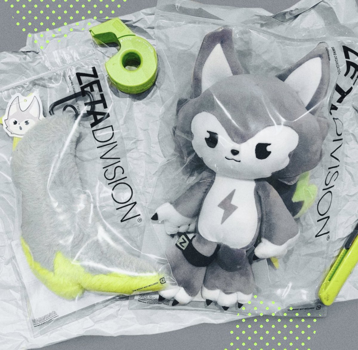 新品[2点] ZETA DIVISION ZETAくん PLUSH ぬいぐるみ 2個セット ZETA