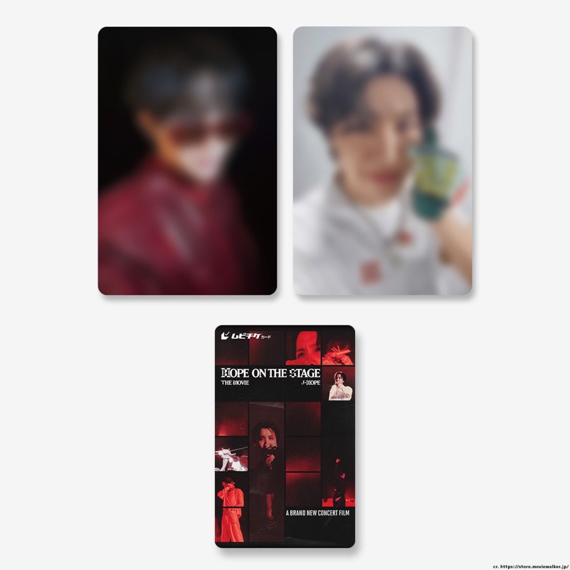HOPE ON THE STAGE THE MOVIE ムビチケ特典 トレカ 2 BTS 映画 HOPE ON