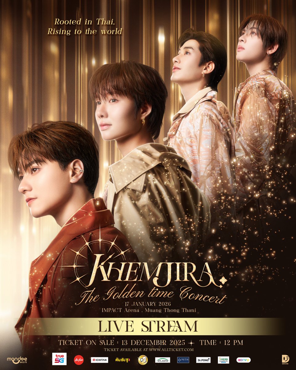 Khemjira The Golden Time Concert 🎙️🕰️ LIVE STREAM VERSION