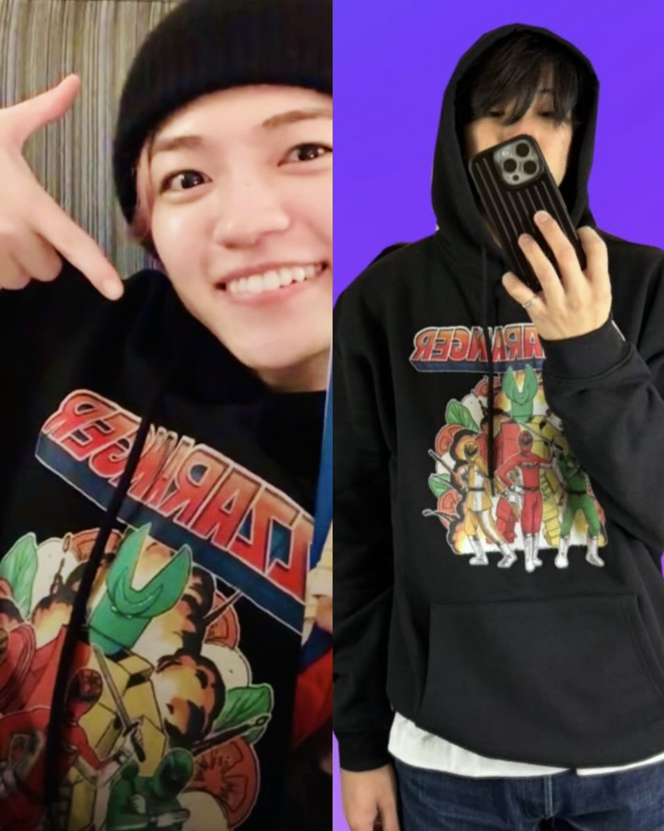 東海オンエアグッズのモッツァレンジャーパーカーは岡崎ストアのみ販売