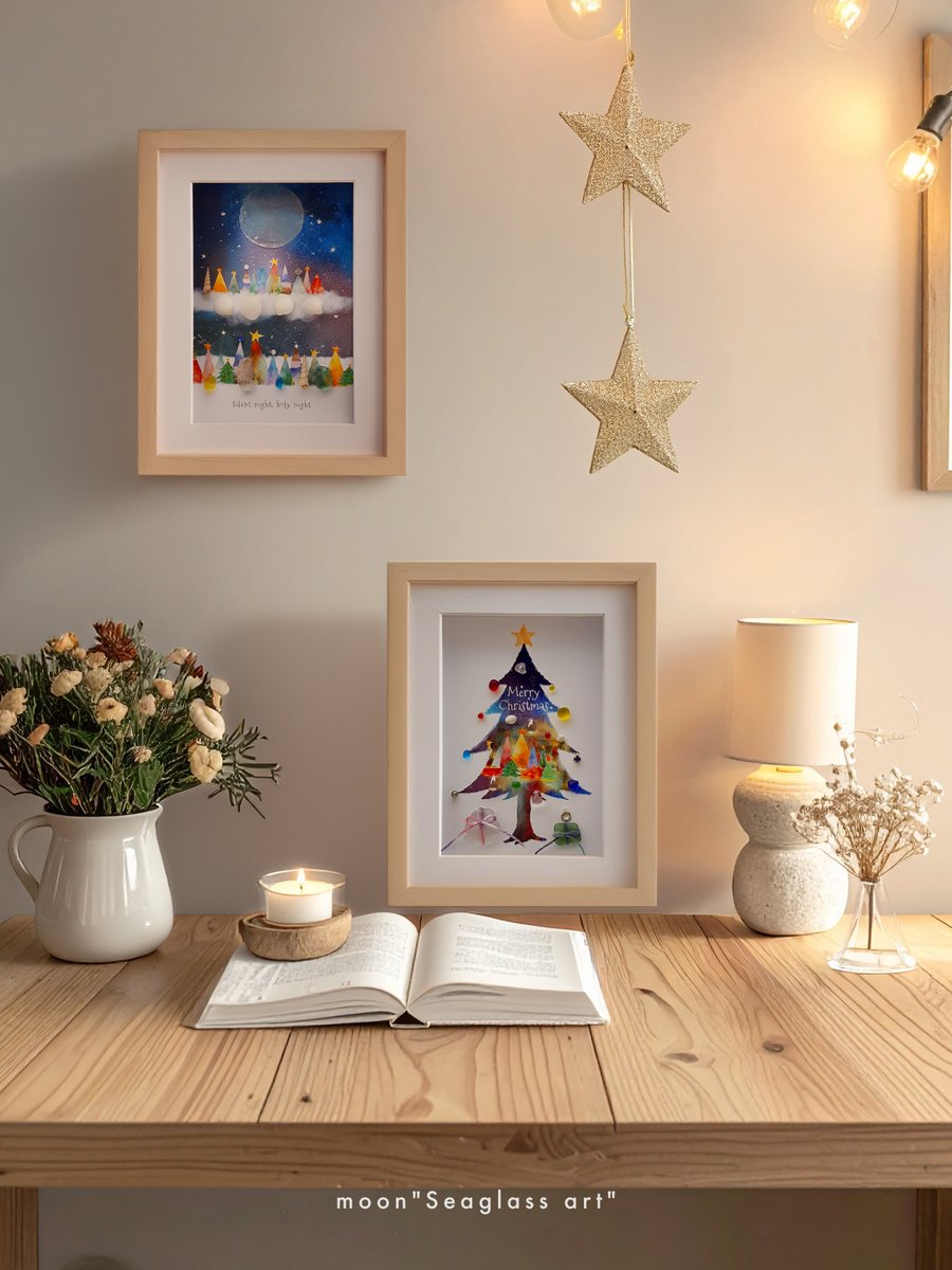 シーグラスアート