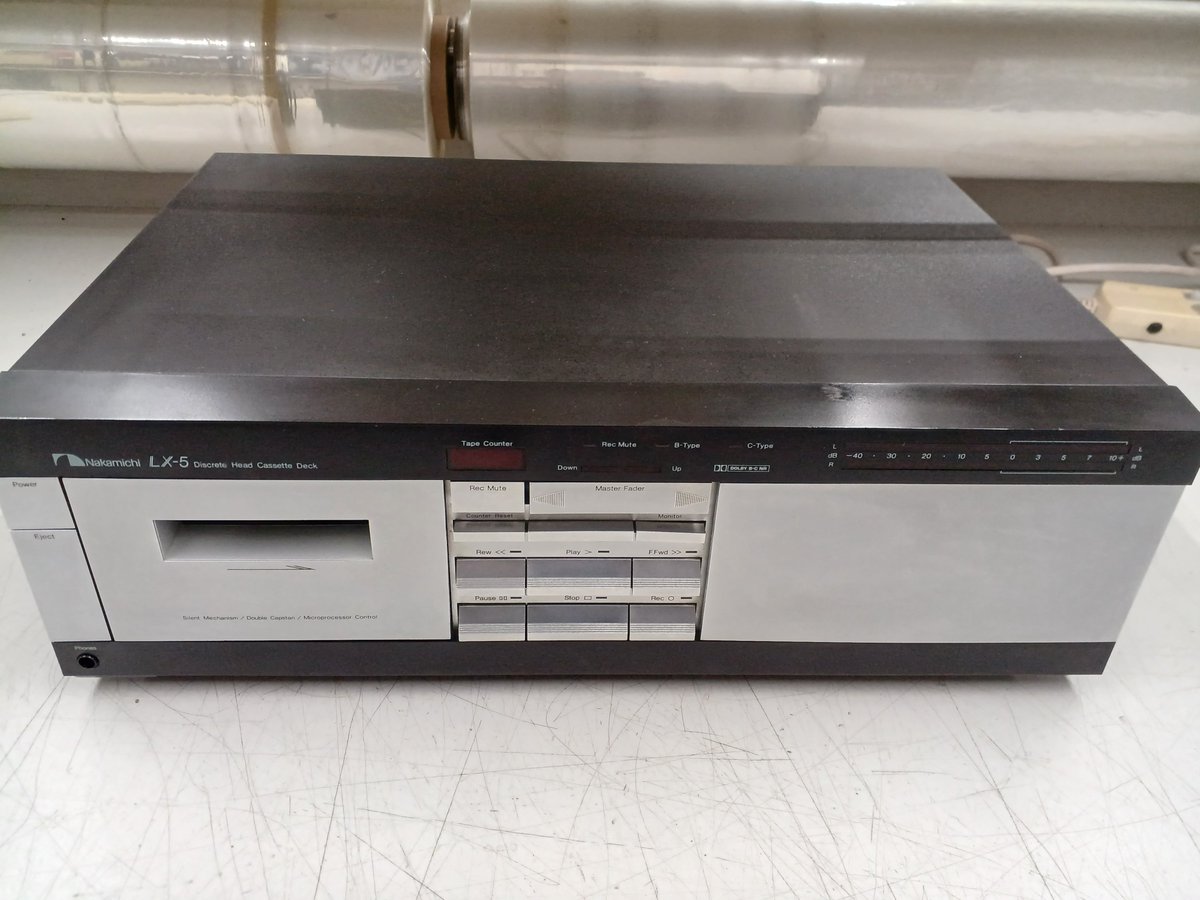 カセットデッキお売りいただきました NAKAMICHI LX-5 #ハードオフ