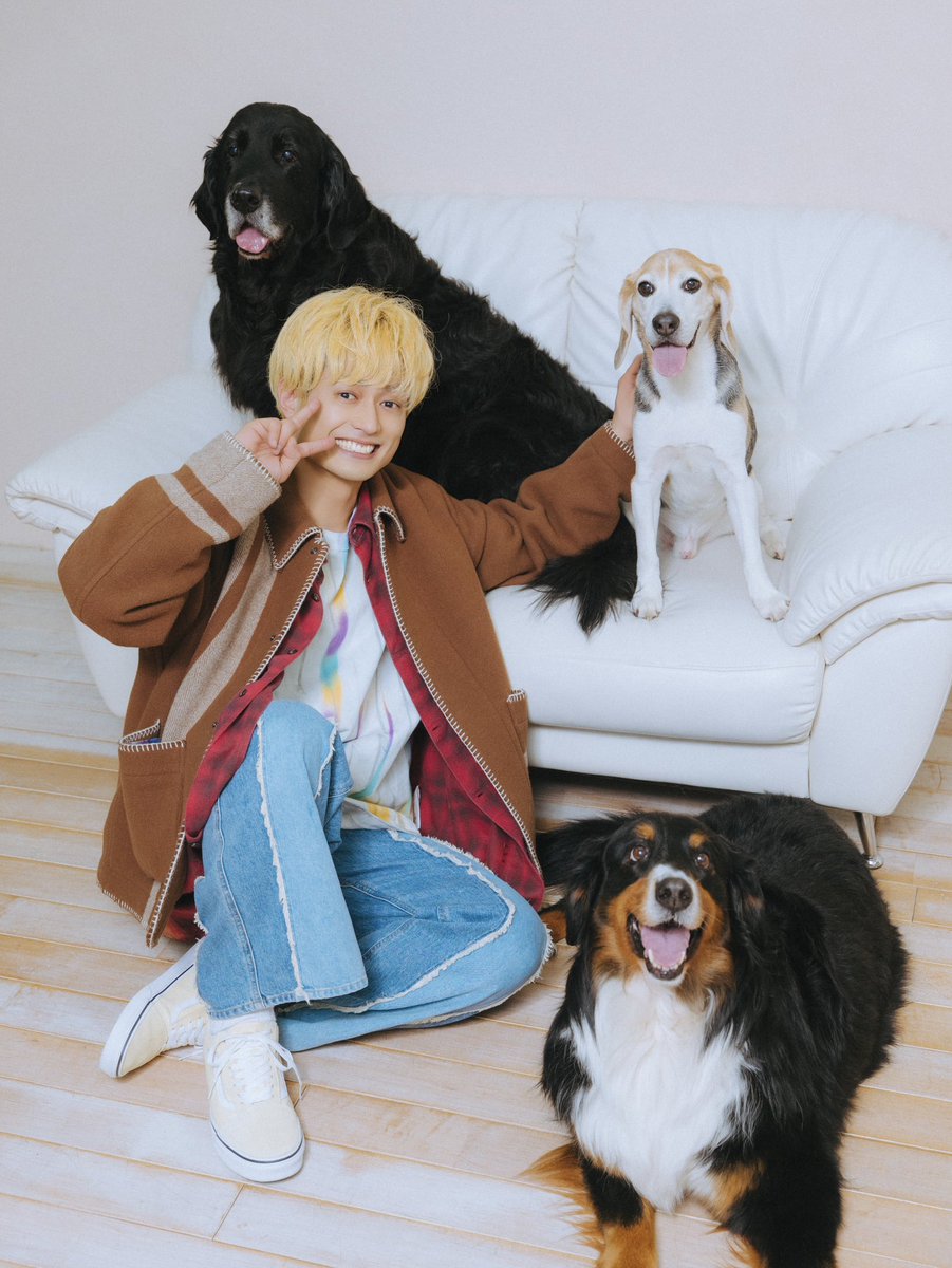 月刊わんこ 2025年振り返り📚】 2025/3/15発売号の裏表紙は、A.B.C-Zの