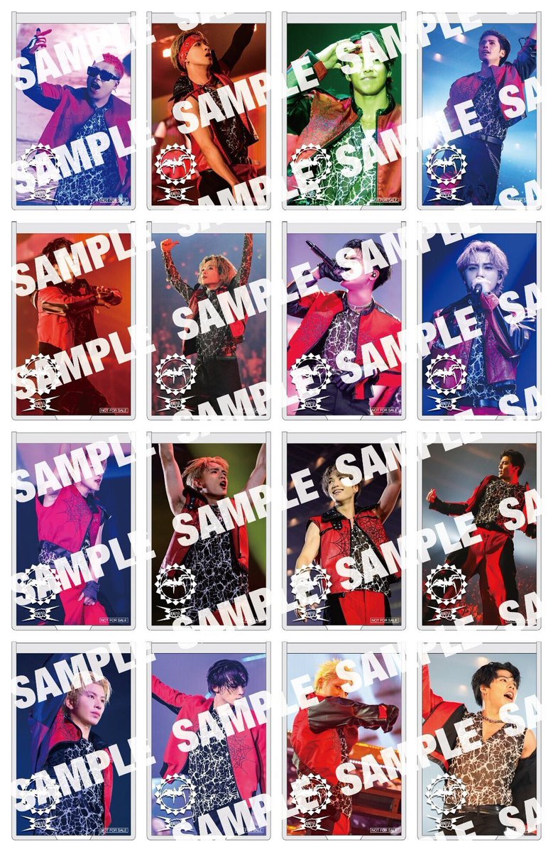 特典デザイン解禁‼️ THE RAMPAGE LIVE TOUR 2025 