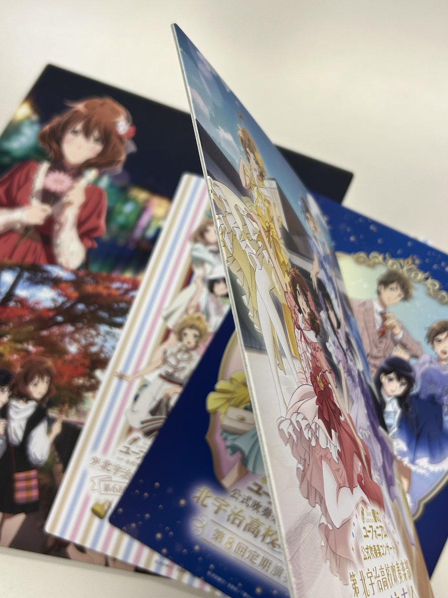 京都＆神奈川セット】響け！ユーフォニアム ビジュアルボード・ノート