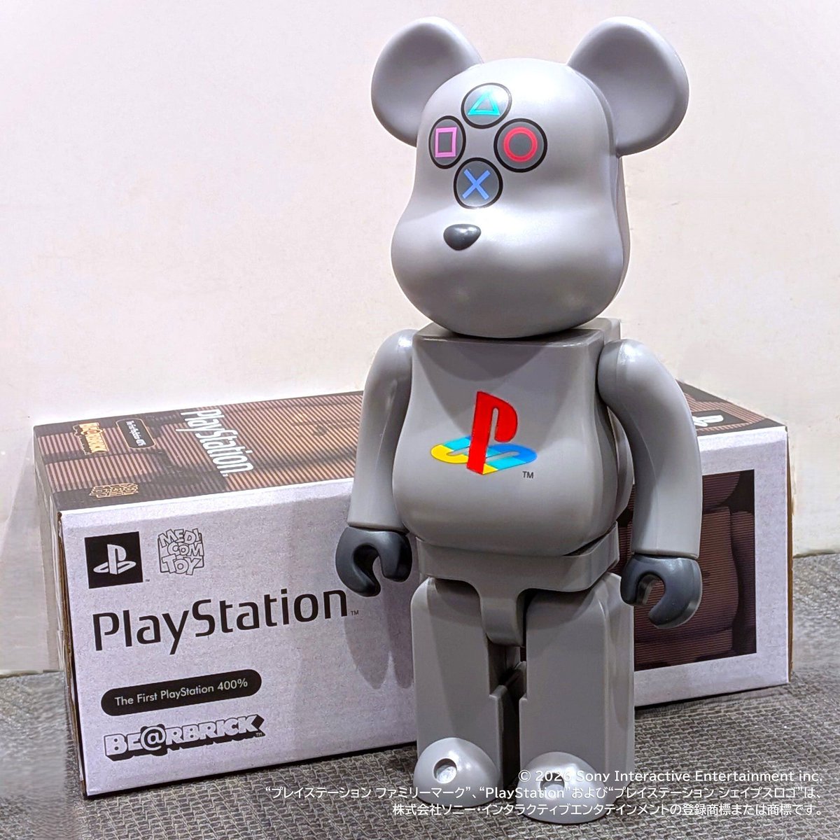 Today's SOLAMACHI】 BE@RBRICK The First PlayStation 400％が登場