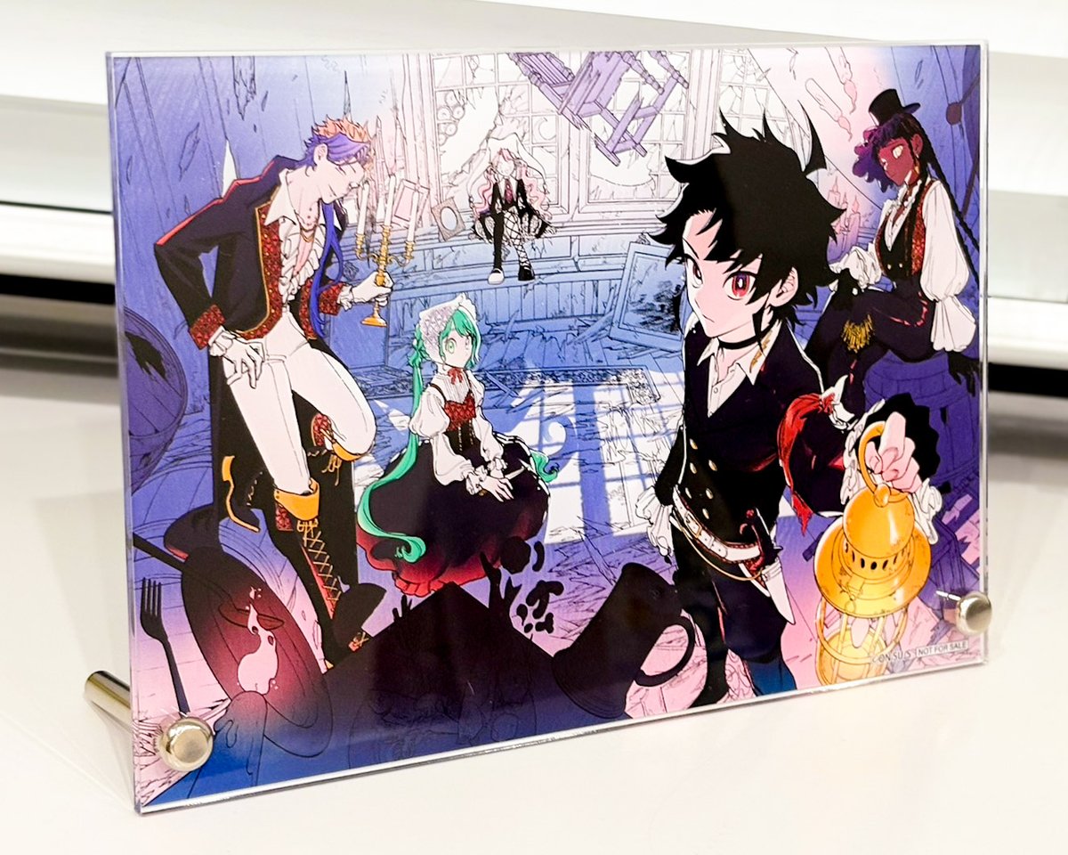 魔男のイチ 6巻 B6アクリルボード 限定100名 ゼブラック当選品 魔男の