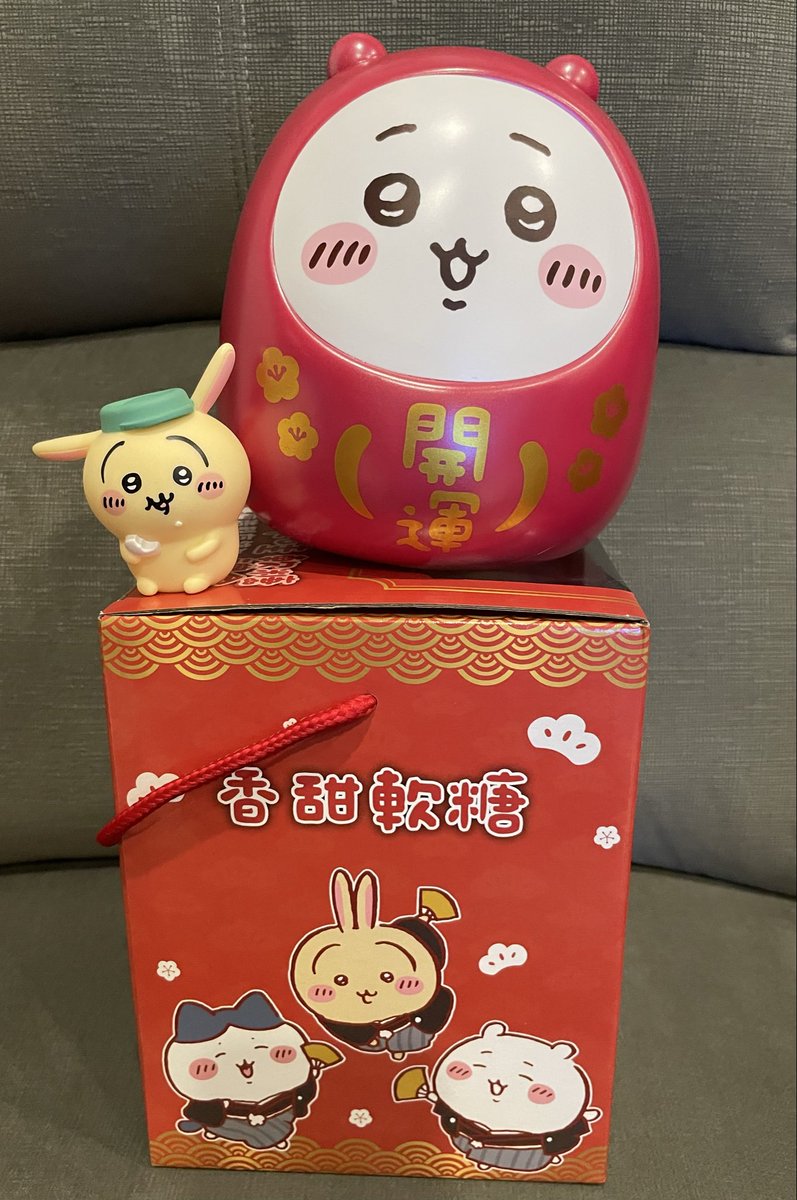 ちいかわ 台湾限定 達磨貯金箱 飴箱 だるま 飴あり セット売り ちい