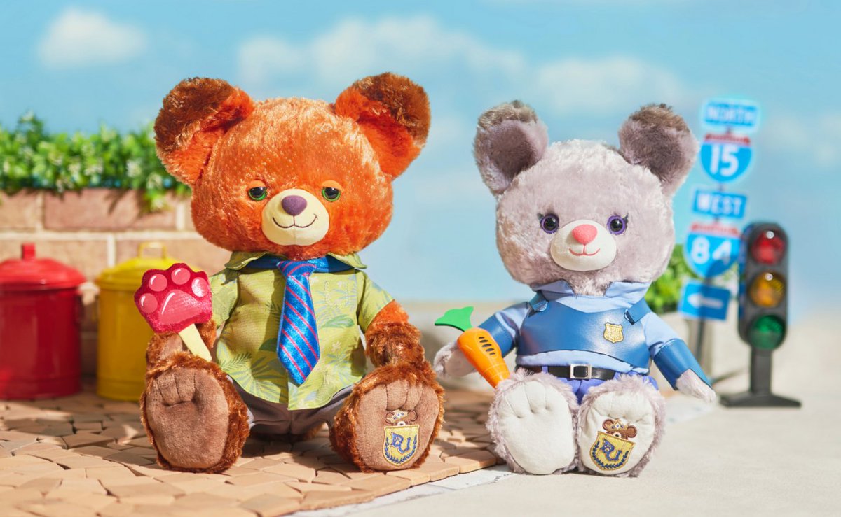 ユニベアシティ に 『#ズートピア』モチーフのベアたちが仲間入り