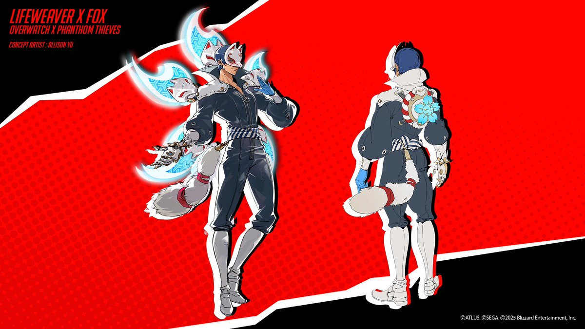 ペルソナ5』のコラボスキンが『オーバーウォッチ2』に登場へ。ウーヤン