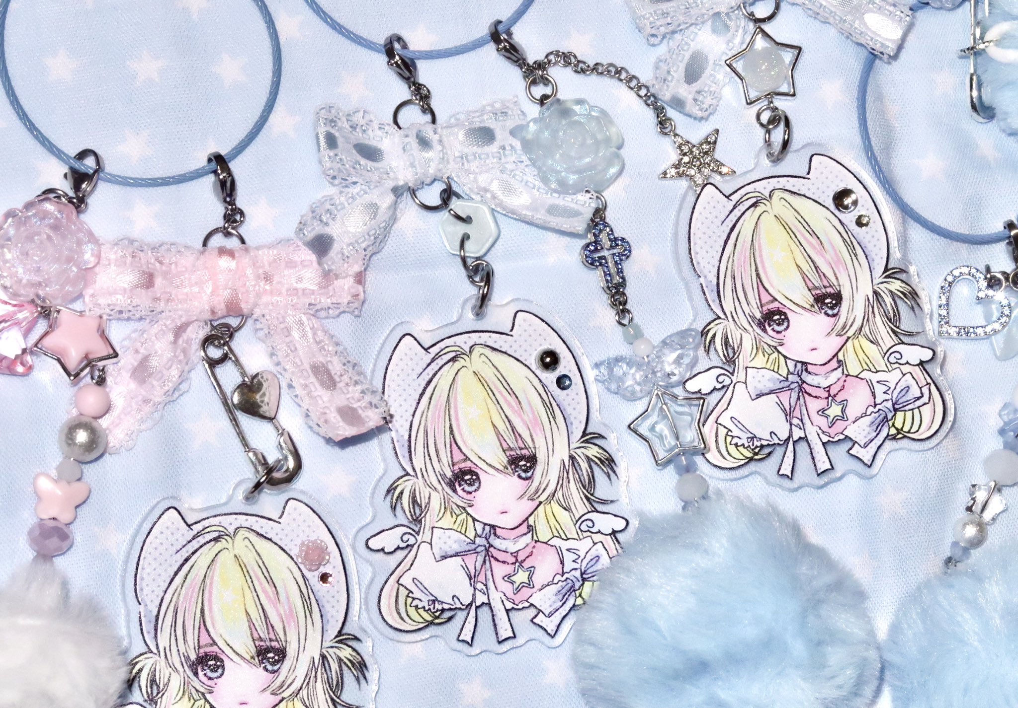 AZM アズミ ツイン アクリル キーホルダー アクキー スターダム 限定