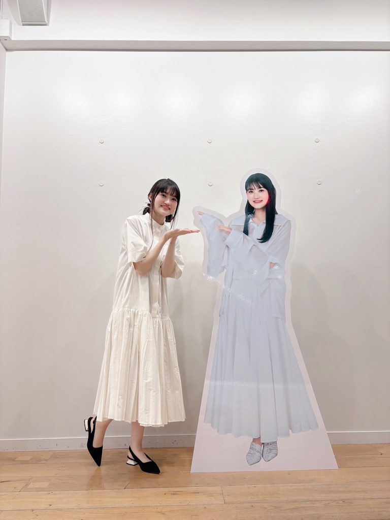 等身大パネルが等身大でした（早） #早見沙織10th展示会