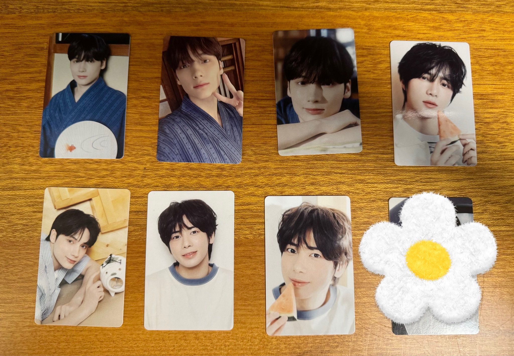 TXT 2024 MOA membership アンケ一ト トレカ 5枚全員 TXT membership