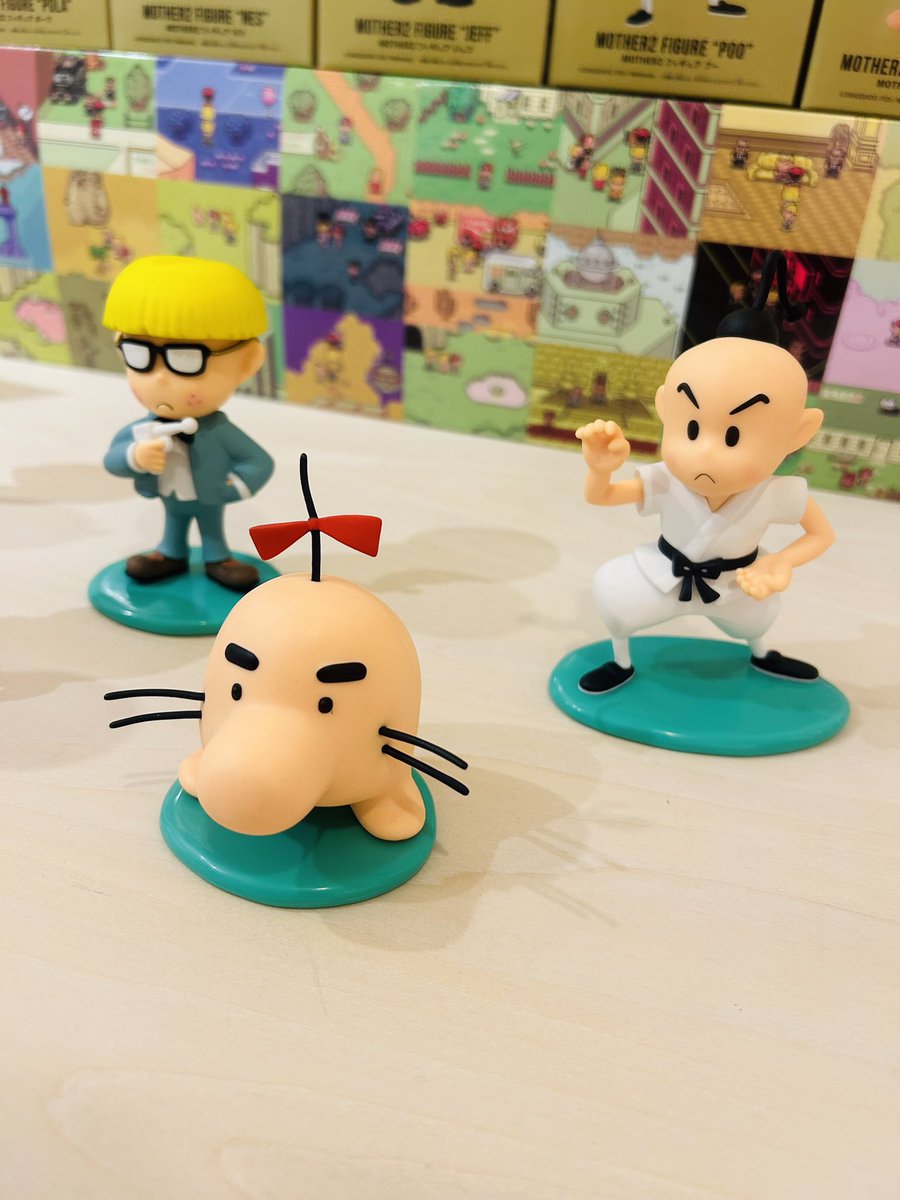 MOTHERのかたち も終盤ですが、GOLDBOXシリーズ『MOTHER2』フィギュア