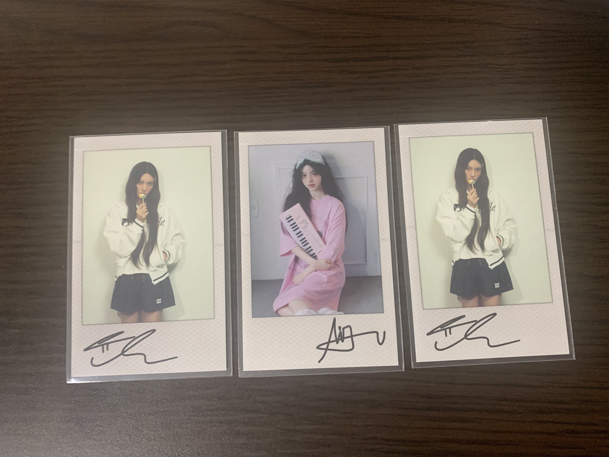 SHOW WHAT I AM 当選直筆サインチェキ/ポラロイド IVE レイ SHOW WHAT