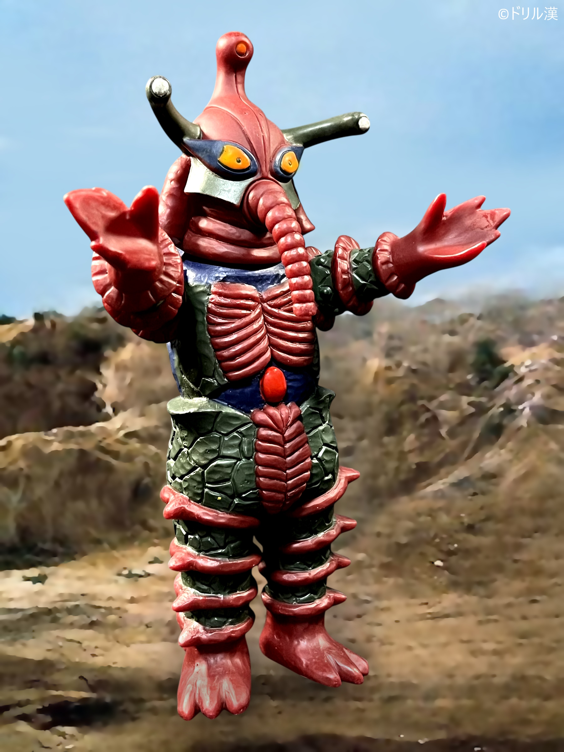 M1号 ヒッポリト星人 ウルトラマンA ツブコン限定 鵜川薫 蓄光 M1号