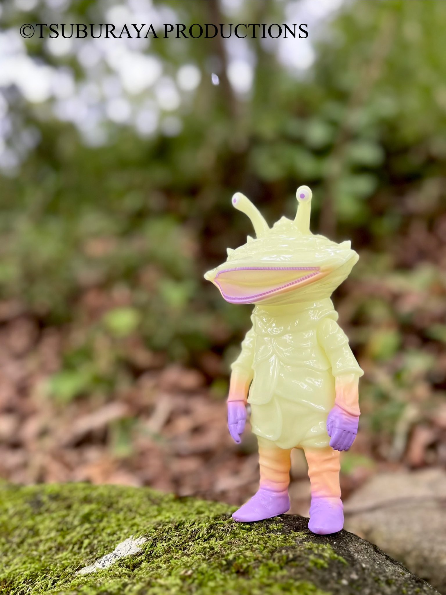 KAIJIN x One up. カネゴン GLOW1 蓄光 Kanegon KAIJIN x One up