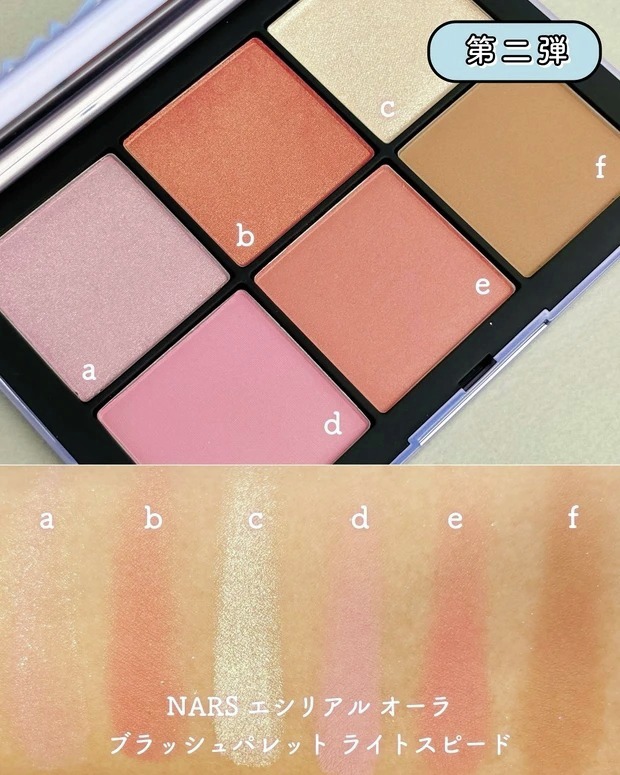 NARSのホリデーコレクションをスウォッチ💫 世界的クチュールブランド