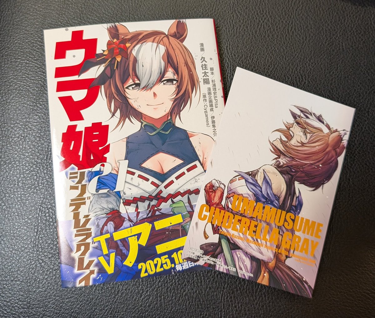 シングレ 『#ウマ娘 シンデレラグレイ』21巻 アニメイトで買ってきた