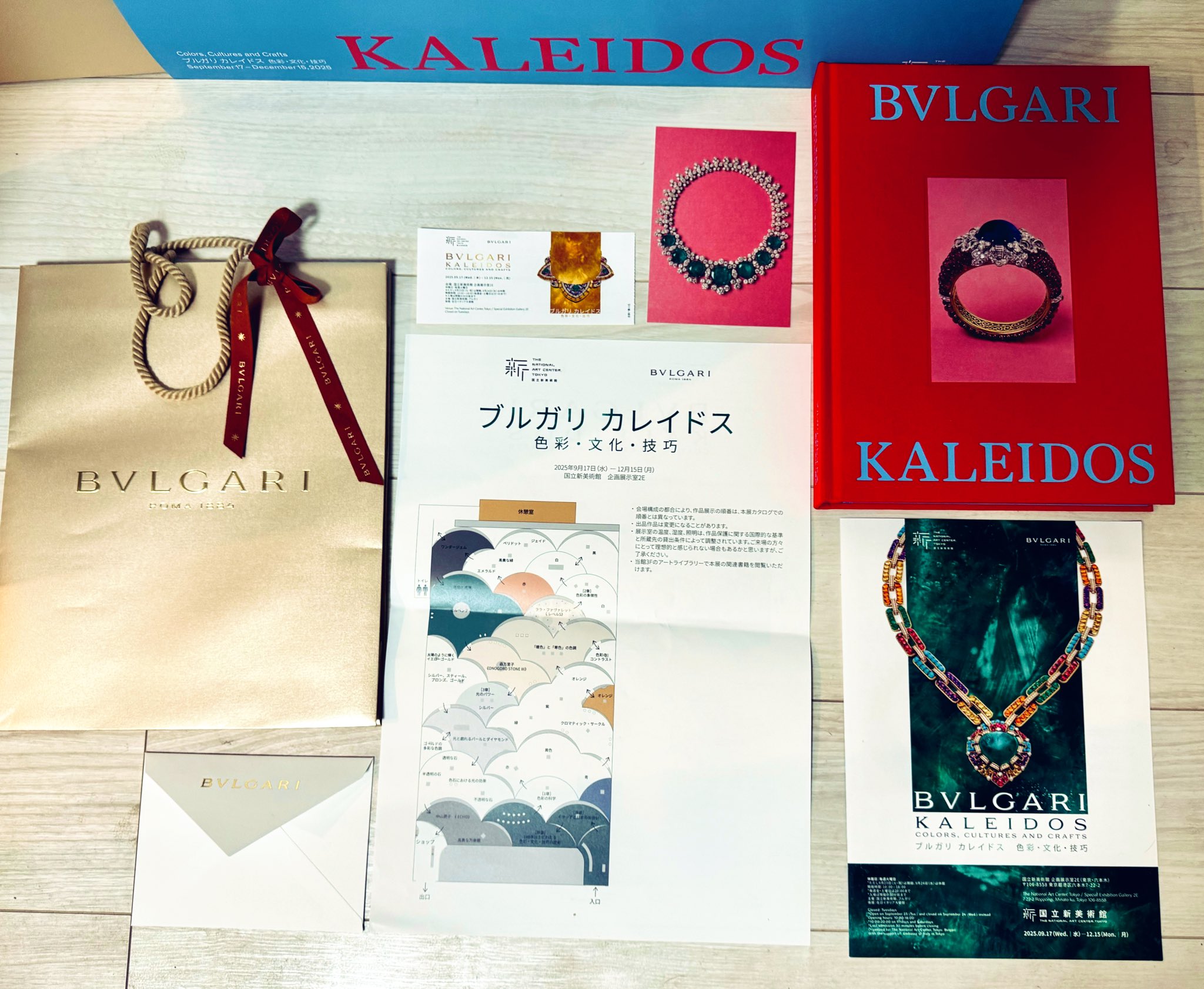 ブルガリカレイドス展 図録 ヴィジュアルブック BVLGARI KALEIDOS