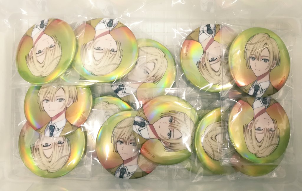 入荷情報】 18TRIP 北片生行 缶バッジ 全体会議ミニカード まとまって