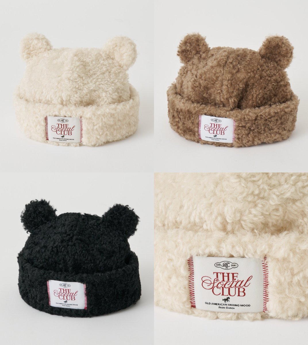 どの角度から見ても愛らしさ満点のベアハット♡ Web:9/24(水)21:00