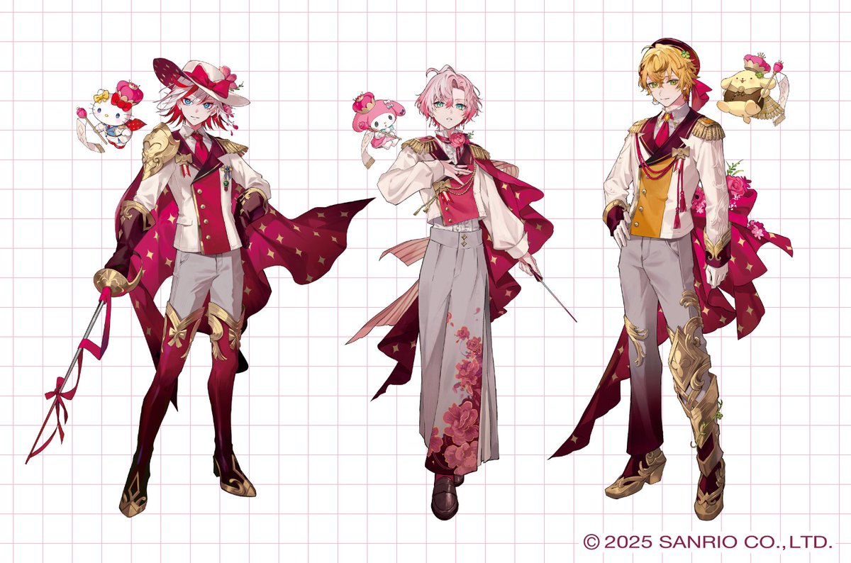 フラガリアメモリーズ（@fragaria_sanrio） 2nd Anniversaryのイラスト