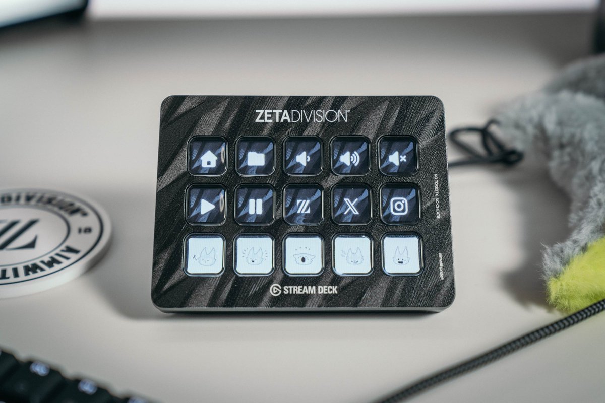 ZETA DIVISIONコラボモデルStream Deck Faceplate Stream Deck
