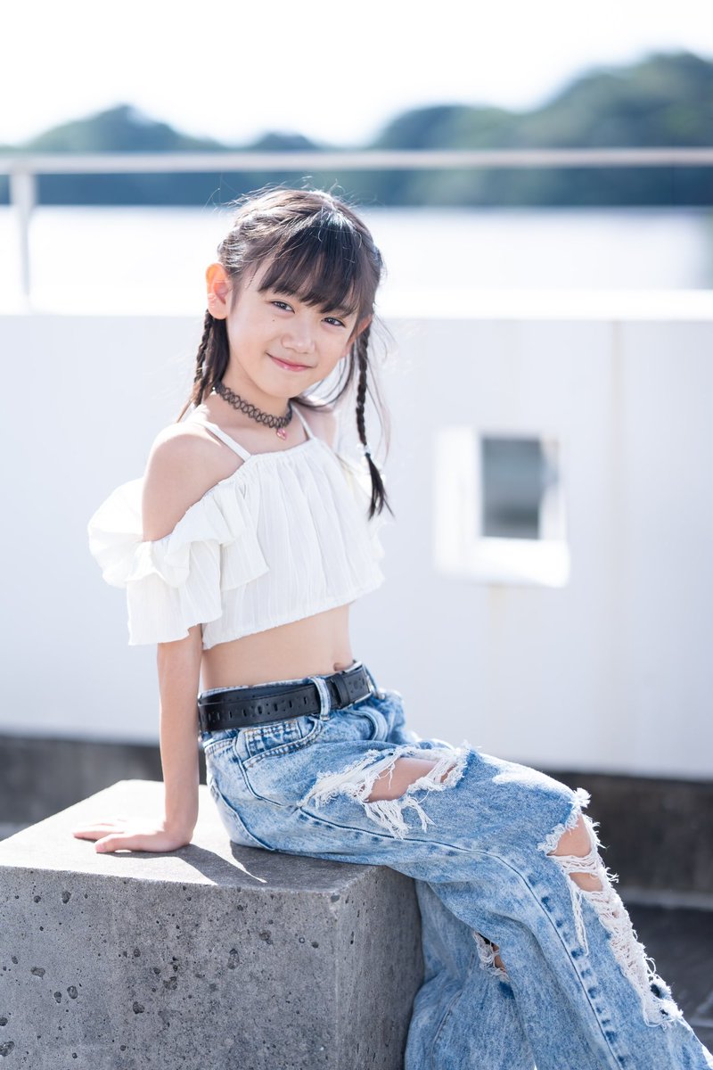 しおりちゃん（JS2）リク撮😊😊 #しおり #長崎超絶美少女隊 @Mami110597