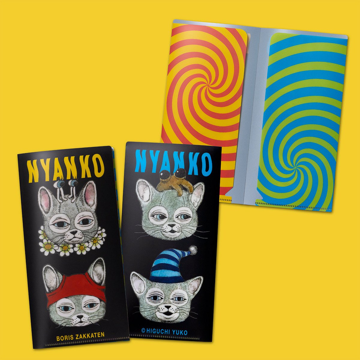 タイツ 2足セット ボリス雑貨店 ヒグチユウコ