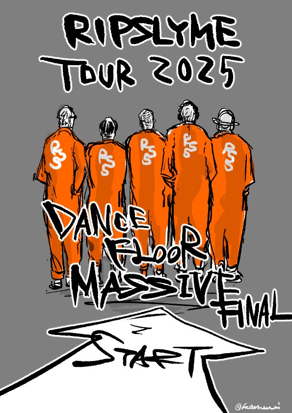 RIP SLYME TOUR 2025 DANCE FLOOR MASSIVE FINAL START！ 4MC + 1DJ