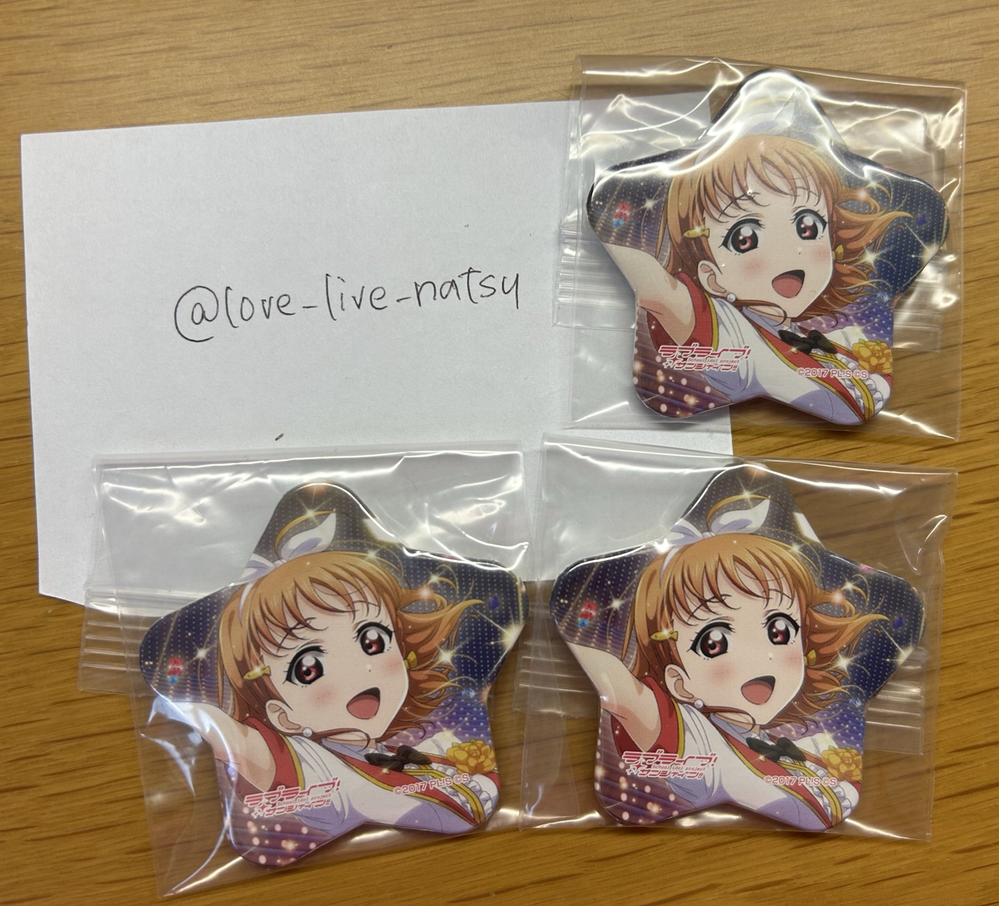 桜内梨子 なんどだって約束缶バッジ70個 桜内梨子 なんどだって約束缶