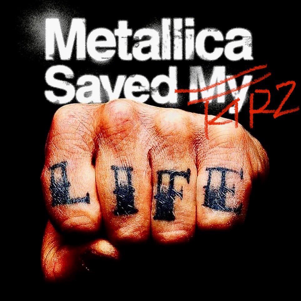 昨夜メタリカに寛解の報告をしました🤘🏻 めっちゃ喜んでくれました