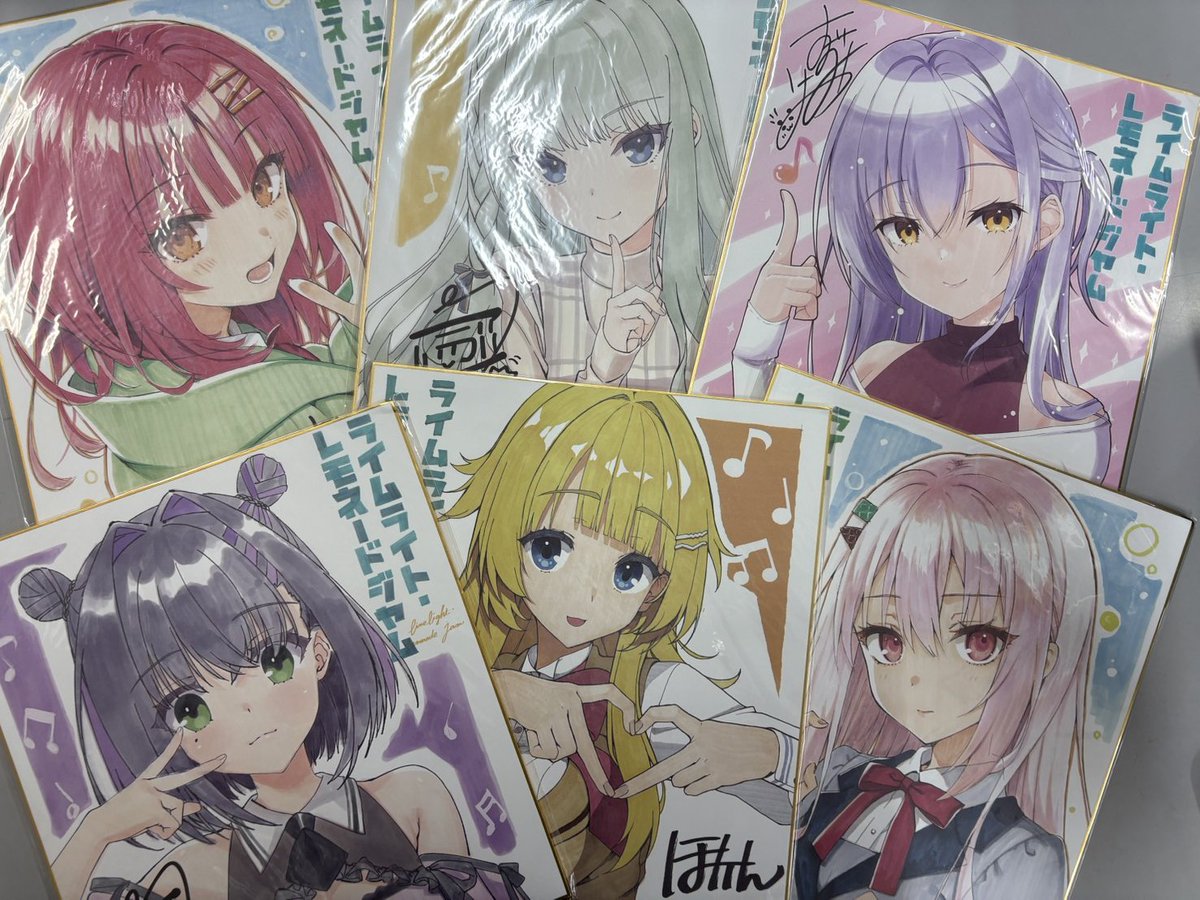 入荷情報】 「ゆずソフト」作品の色紙が大量入荷中です！ 最新作