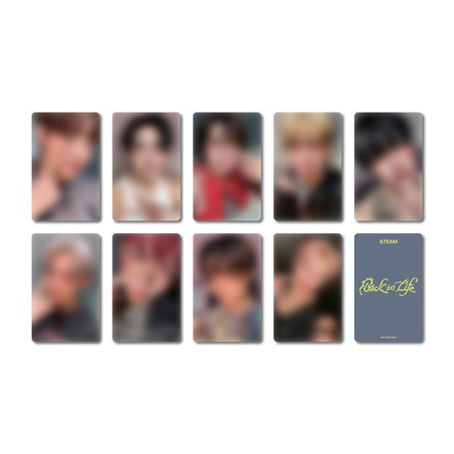 &TEAM】 ⋱ストア特典絵柄公開📸⋰ KR 1st Mini Album 'Back to Life