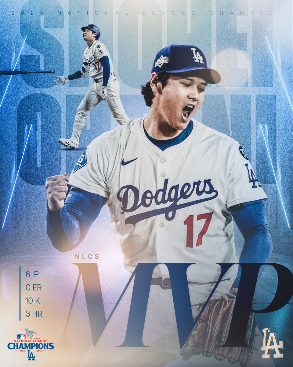 大谷翔平がシリーズMVPを受賞🏆 リーグ優勝決定シリーズMVPを初受賞