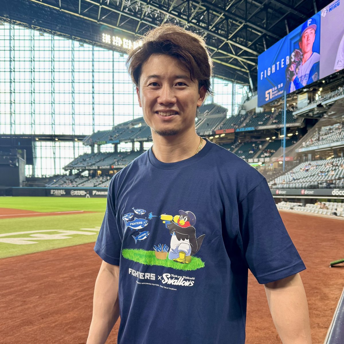 西川遥輝 選手着用のTシャツは オンラインストアでご購入いただけます