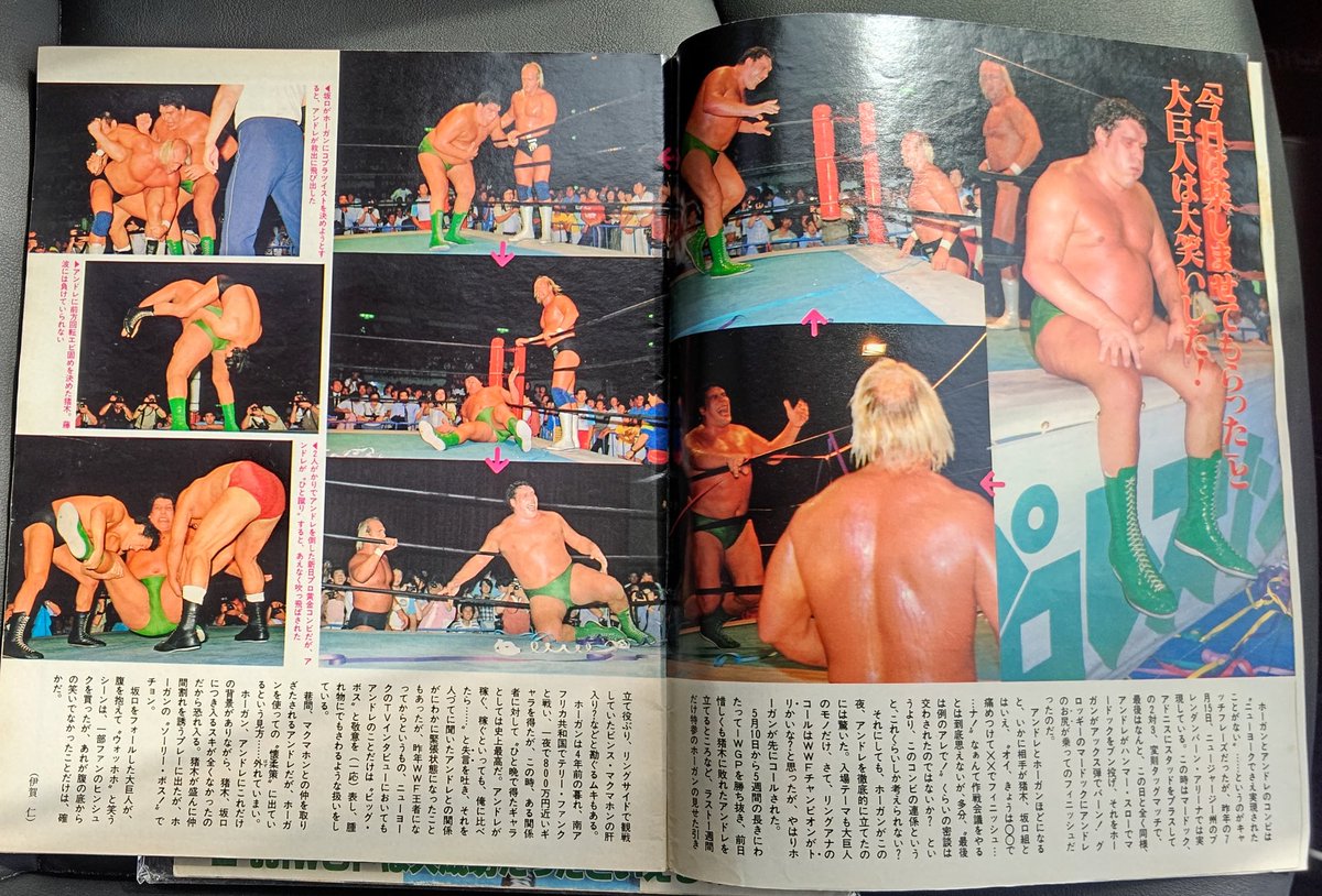 アントニオ猪木 #坂口征二 #アンドレ・ザ・ジャイアント #ハルク