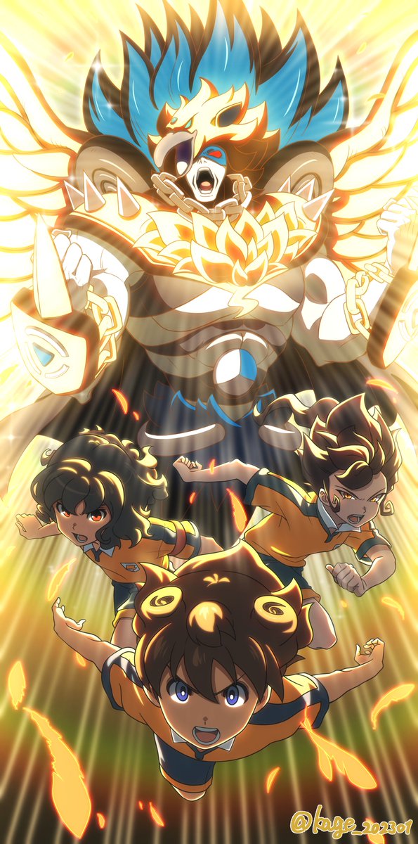 魔帝グリフォン！！！ #イナズマイレブンGO ＃松風天馬 ＃剣城京介